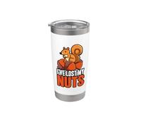 Amusant écureuil blague amoureux des écureuils rongeurs I've Lost My Nuts Gobelet isotherme en acier inoxydable double paroi