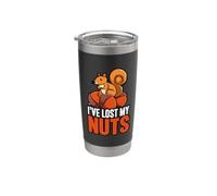 Amusant écureuil blague amoureux des écureuils rongeurs I've Lost My Nuts Gobelet isotherme en acier inoxydable double paroi