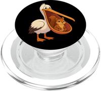 Amusant écureuil pélican Amoureux des Animaux, garçons et Filles PopSockets PopGrip pour MagSafe