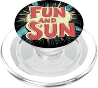 Amusant et discours du soleil génial PopSockets PopGrip pour MagSafe