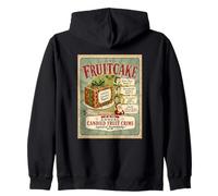 Amusant Fruitcake Fruits confits Crime Against Humanity Holiday Sweat à Capuche