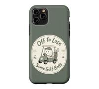 Amusant Golf Cart Golfeur Fore Fun Certaines balles de Golf Coque pour iPhone 11 Pro