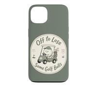 Amusant Golf Cart Golfeur Fore Fun Certaines balles de Golf Coque pour iPhone 13