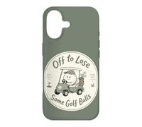Amusant Golf Cart Golfeur Fore Fun Certaines balles de Golf Coque pour iPhone 17
