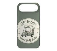 Amusant Golf Cart Golfeur Fore Fun Certaines balles de Golf Coque pour iPhone Air