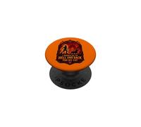 Amusant Halloween I'd GO to Hell and Back for My Cat PopSockets PopGrip Adhésif