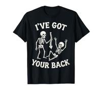 Amusant Halloween, I've Got Your Back, Squelette T-Shirt