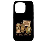 Amusant Halloween Let's Watch Scary Movies Horror Fan Coque pour iPhone 15 Pro