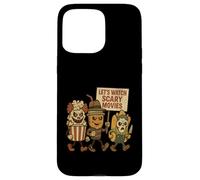 Amusant Halloween Let's Watch Scary Movies Horror Fan Coque pour iPhone 15 Pro Max