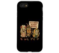 Amusant Halloween Let's Watch Scary Movies Horror Fan Coque pour iPhone SE (2020) / 7/8
