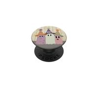 Amusant Halloween Trois Fantômes PopSockets PopGrip Adhésif