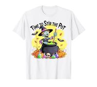 Amusant Halloween Zombie Time to Stir The Pot T-Shirt
