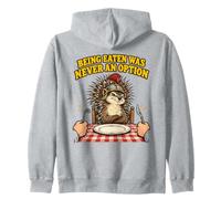 Amusant hérisson Manger n'a jamais été Une Option Sweat à Capuche