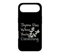 Amusant Jardinage Pun Thym Mouches Lorsque Vous jardinez Coque pour iPhone Air