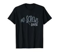 Amusant Jeu de Mots d'ingénierie, ingénieur, travailleur de Construction T-Shirt Graphique avec Valeur, Homme, Noir, M