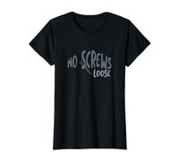 Amusant Jeu de Mots d'ingénierie, ingénieur, travailleur de Construction T-Shirt Graphique avec Valeur, Femme, Noir, XS