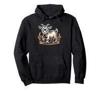 Amusant Mini Chèvre Sweat à Capuche