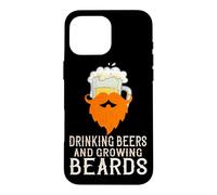 Amusant pour Boire des bières et Faire Pousser des Barbes Coque pour iPhone 16 Pro Max