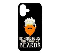Amusant pour Boire des bières et Faire Pousser des Barbes Coque pour iPhone 17