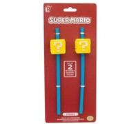 Amusant Super Mario Bros Réutilisable Pailles Question Bloc Design G