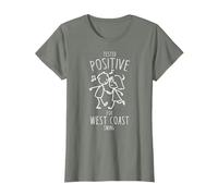 Amusant testé positif pour West Coast Swing T-Shirt