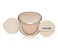 AMUSE Dew Jelly Master Cushion fond de teint longue tenue coussin moyenne protection solaire teinte 1.5 Natural 15 g