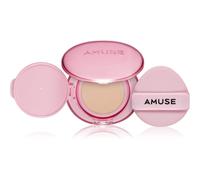 AMUSE Dew Power Vegan Cushion fond de teint longue tenue coussin pour une peau lumineuse et lisse teinte 1.5 Natural 15 g