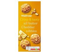 Amuse-Gueules Fromage Cheddar Waitrose 100G (Paquet de 4)