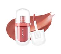 Amuse JEL-FIT TINT Teinture à lèvres hydratante à texture gelée durable de 12 heures végétalienne en taille pratique pour Travel (07 CARAMEL)