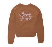 AMUSE SOCIETY - Sweat col rond - marron - S - Marron - Pulls &amp Gilets &amp Sweats Femme L