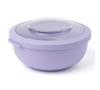 Amuse Tylla Saladier 1000ml | Boîte de Rangement avec Couvercle pour Meal Prep et Snacks | Boîte Plastique Alimentaire sans BPA pour Enfants et Adultes | Congélation, Lave-vaisselle | Lavender