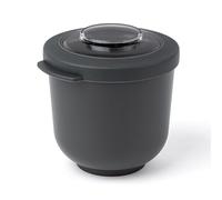 Amuse Tylla Saladier 500ml | Boîte de Rangement avec Couvercle pour Meal Prep et Snacks | Boîte Plastique Alimentaire sans BPA pour Enfants et Adultes | Congélation, Lave-vaisselle | Charcoal