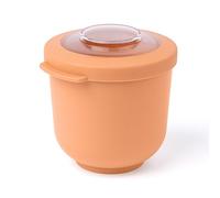 Amuse Tylla Saladier 500ml | Boîte de Rangement avec Couvercle pour Meal Prep et Snacks | Boîte Plastique Alimentaire sans BPA pour Enfants et Adultes | Congélation, Lave-vaisselle | Peach