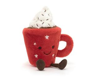 Amuseable Hot Chocolate - H : 19 cm x L : 9 cm