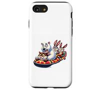 Amusement Animal ludique Aventure Balade Coque pour iPhone SE (2020) / 7/8