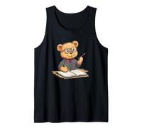 Amusement en Classe avec Un Professeur d'ours en Peluche Débardeur