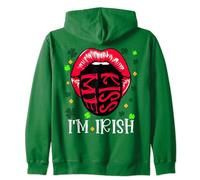 Amusement irlandais Kiss me, i'm Irish St. Patrick's Day Sweat à Capuche