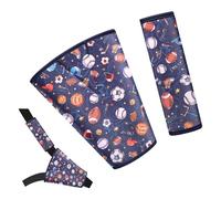 AMUSEPROFI Protège-ceinture pour enfants et bébés, protection des bretelles pour enfants, amélioration du confort, les adultes et les enfants adorent, protection de ceinture avec sport