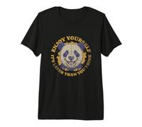 Amusez-Vous, C'est Plus Tard Que Vous ne Le Pensez. Panda Mignon T-Shirt Haut de Gamme
