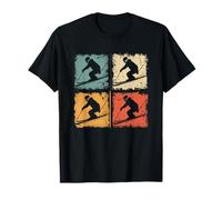 Amusez-Vous Les Jours de Neige et de Ski Vintage pour Les Amoureux de la Neige T-Shirt