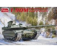 Amusing Hobby 35A070 Russian MBT T-90M (Mod. 2023) - Kit de modélisation de char de combat 1:35 - Version actuelle 2024/25 avec pièces d'impression 3D et chaîne à maillons individuels - Non monté