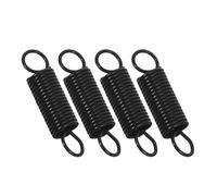 AMUSLESUR Accessoires pour Four à Micro-ondes Universels 4 Pièces Ressort de Tension Crochet en Métal Noir pour Réparation et Remplacement de Porte de Micro-ondes Cuisine