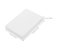 AMUSLESUR Bloc-Notes Petit Format 250 Feuilles, Papier Lisse Anti-Bavure, Bloc-Notes Polyvalent pour Cahier de Notes Enseignant et Listes, Fournitures de Bureau Pratiques