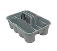 AMUSLESUR Boîte de Rangement Portable Design Léger en Plastique Plusieurs Compartiments et Poignée Pratique pour Outils et Extérieur