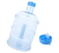 AMUSLESUR Bouteille d'eau 5L Bouchon Supplémentaire - Réservoir Portable en PC pour Activités de Plein Air Camping Bureau et École, Conception Pratique