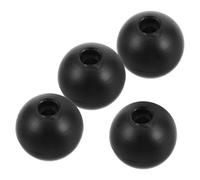 AMUSLESUR Butée de Câble de Gym en PP Noir Compatible Cordes de Résistance, Lot de 4 Pièces Portables pour Équipement de Machine à Poulie en Salle de Sport