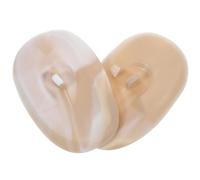 AMUSLESUR Cache-oreilles Imperméable en Silicone pour Teinture Capillaire, Confortable et Ajustement Sécurisé, pour Salon de Coiffure et Barbier, 1 Paire