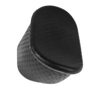 AMUSLESUR Coussin Cervical en Pvc Noir pour Bac à Shampoing, Appui-tête Confortable et Résistant la Déformation, Design Élégant pour Usage Polyvalent en Salon Domicile