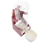 AMUSLESUR Distributeur Eau Automatique pour Chats et Petits Animaux Abreuvoir Suspendu Antidérapant PP Capacité Généreuse pour Chiens Lapins et Rongeurs Nettoyage Facile et Réservoir
