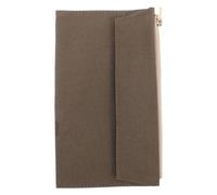 AMUSLESUR Étui de Voyage Portable en Toile Multiples Compartiments pour Carnets et Journaux, Léger et Moderne, Bureau Journaling